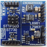 STMicroelectronics Power Management Evaluation Board Evaluation Board for STEVAL-QUADV01