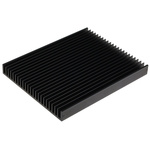 Heatsink, Universal Rectangular Alu, 0.43K/W, 250 x 200 x 25mm