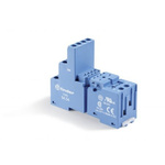 Finder Relay Socket, DIN Rail for use with 55/85 Series Relays
