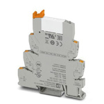 Phoenix Contact PLC-RPT24UC/21/RW Series , 12V dc 1PDT Interface Relay Module, DIN Rail