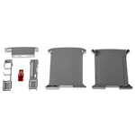 Italtronic ABS, Polycarbonate Case for use with Raspberry Pi B+ in Grey