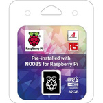 Raspberry Pi  Storage Card for Raspberry Pi, 32GB NOOBs