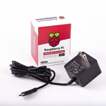 Raspberry Pi Power Supply, USB Type C with US Plug Type, 1.5m