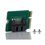 Okdo M.2 E Key to SATA Breakout Board for ROCK Single Board Computer
