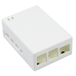 CAMDENBOSS Polystyrene  Case for use with Raspberry Pi Case in White