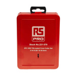 RS PRO 3 piece Metal Step Drill Bit Set, 3mm to 30in
