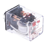 RS PRO Plug In Power Relay, 230V ac Coil, 10A Switching Current, DPDT