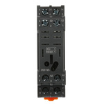 RS PRO 8 Pin 300V DIN Rail Relay Socket, for use with RS PRO RKL Relays DPDT