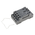 RS PRO 14 Pin 300V DIN Rail Relay Socket, for use with RS PRO RKL Relays 4PDT