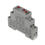RS PRO DIN Rail Mount Timer Relay, 12 → 240V ac/dc, 1-Contact, 0.1 s → 100h, SPDT
