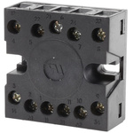 Crouzet 11 Pin Panel Mount Relay Socket, for use with 814 Digital Timer