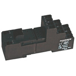 TE Connectivity 14 Pin 240V ac DIN Rail Relay Socket, for use with PT Series