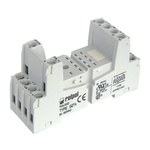 Relpol 14 Pin 300V ac DIN Rail Relay Socket, for use with R4N Relay, T-R4 Relay