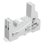 Relpol 8 Pin 300V ac DIN Rail Relay Socket for use with Various Series