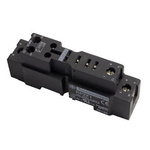 Schneider Electric Harmony Relay RP 5 Pin 250V DIN Rail Relay Socket, for use with Plug-In Relay RPM (1CO) Series