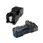 Idec SU 14 Pin 300V ac DIN Rail Relay Socket, for use with RU4