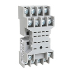 Rockwell Automation 700-HN 14 Pin 300V DIN Rail, Panel Mount Relay Socket, for use with 700-HNC Miniature Timing Relay