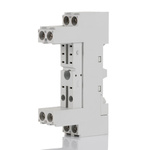 ABB CR-P DIN Rail Relay Socket, for use with CR-P Interface Relay