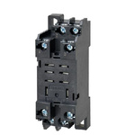 Omron 8 Pin 2000V DIN Rail Relay Socket, for use with LY Series Bi-polar Relay