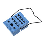 Finder 94 11 Pin 250V ac PCB Mount Relay Socket, for use with 55.34, 55.32 Series Relay