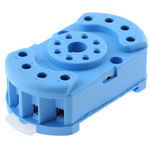 Finder 90 250V ac DIN Rail Relay Socket, for use with 60.12