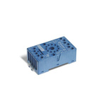 Finder 90 Series 250V Rail or Panel Mount Relay Socket, for use with 60.12 Series Relay