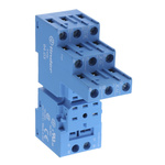 Finder 94 11 Pin 250V ac DIN Rail Relay Socket, for use with 55.33 Series Relay