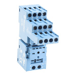 Finder 94 8 Pin 250V ac DIN Rail Relay Socket, for use with 55.32