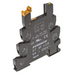 TE Connectivity 5 Pin 24V dc DIN Rail Relay Socket, for use with SNR Series