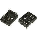 TE Connectivity 24V dc DIN Rail Relay Socket, for use with RF Relay, Signal Relay, Telecom Relay