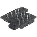 TE Connectivity 11 Pin 240V ac PCB Mount Relay Socket, for use with RM Series