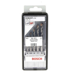 Bosch 5 piece Masonry Twist Drill Bit Set, 5mm to 8mm