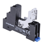 Sensata / Crydom ED Series 5 Pin 250V DIN Rail Relay Socket, for use with ED Series