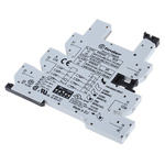 Finder 93 24V dc DIN Rail Relay Socket, for use with 34 Series