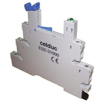 Celduc DIN Rail Relay Socket, for use with SLA Series, SLD Series