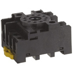 Omron 11 Pin 250V ac DIN Rail Relay Socket, for use with MKS Series