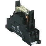 Idec 10 Pin 250V ac/dc DIN Rail Relay Socket, for use with RF1V Force Guided Relay