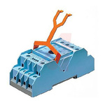 Turck S4 14 Pin 250V DIN Rail Relay Socket, for use with C4-A40 Series Relay , C4-X20 Series Relay, C4-T31Series Relay,