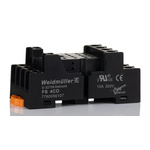 Weidmuller D-SERIES 4 Pin 250V ac Panel Mount Relay Socket