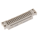 ERNI 32 Way 2.54mm Pitch, Type C/2 Class C2, 2 Row, Straight DIN 41612 Connector, Socket