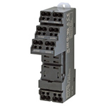 Omron PTF 250V Chassis Mount Relay Socket, for use with 2 Pole PTF Series