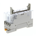 Omron P7SA 14 Pin DIN Rail Relay Socket, for use with G7SA Series