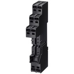 Siemens LZS Snap-On Rail Mount Relay Socket, for use with RT Relay