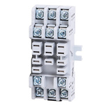 Rockwell Automation 700-HN 11 Pin 300V DIN Rail, Panel Mount Relay Socket, for use with 700-HB Relay