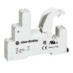 Rockwell Automation 700-HN 8 Pin 300V DIN Rail, Panel Mount Relay Socket, for use with 700-HK Relay