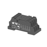 TE Connectivity 2071566 14 Pin 230V DIN Rail Relay Socket, for use with Relay