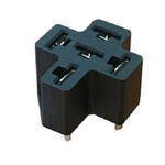 Durakool DZ 5 Pin PCB Mount Relay Socket, for use with Mini-ISO Relays
