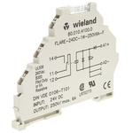 Wieland flare Series Interface Relay, DIN Rail Mount, 24V dc Coil, SPDT, 1-Pole