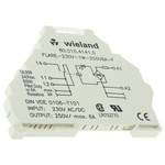 Wieland flare Series Interface Relay, DIN Rail Mount, 230V ac Coil, SPDT, 1-Pole