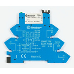 Finder 38 Series Interface Relay, DIN Rail Mount, 110V ac/dc Coil, SPDT, 1-Pole